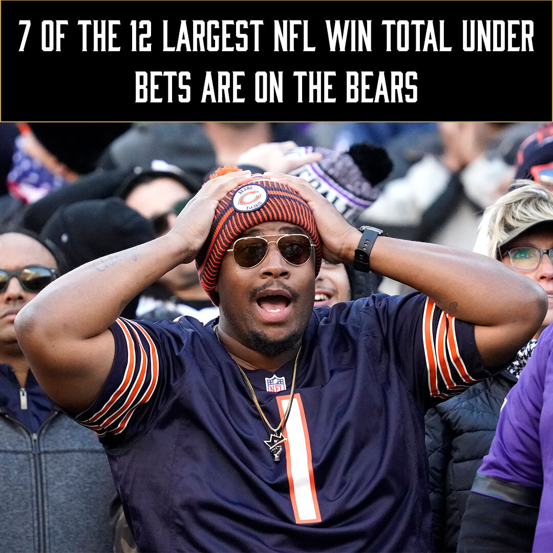 Bears By Far the Most Popular NFL Win Total Under Bet