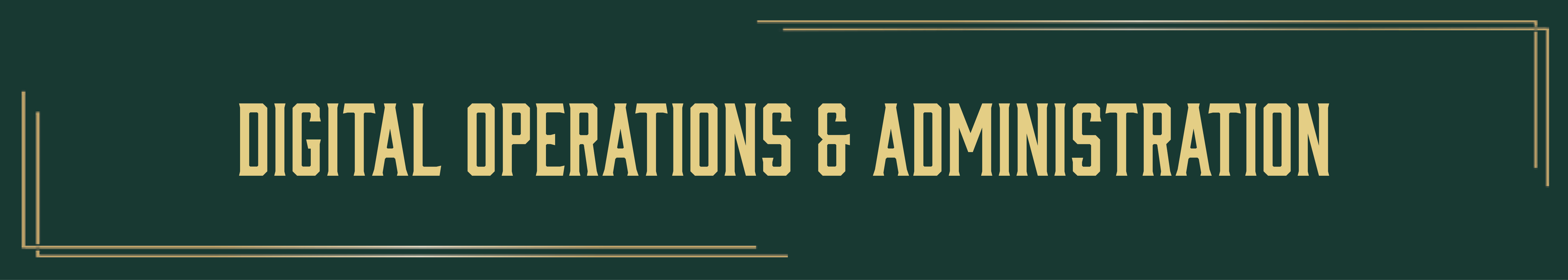 Jobs Digital Operations