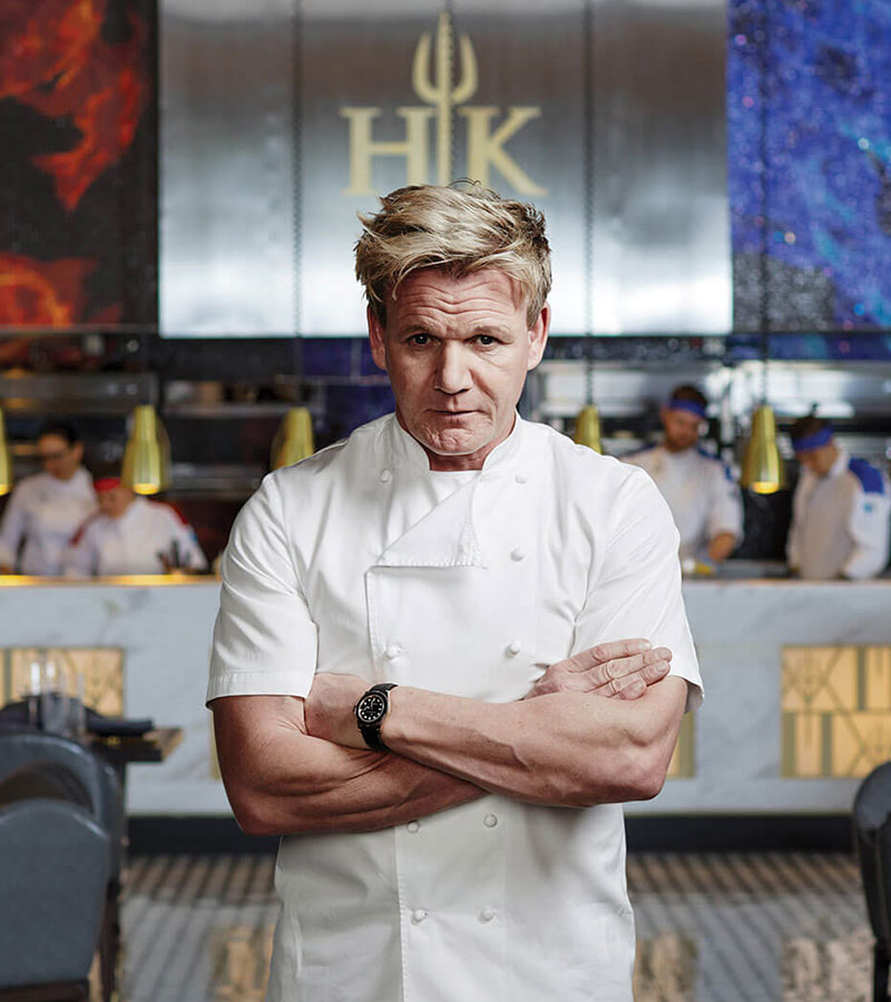 Cocinero Gordon Ramsay