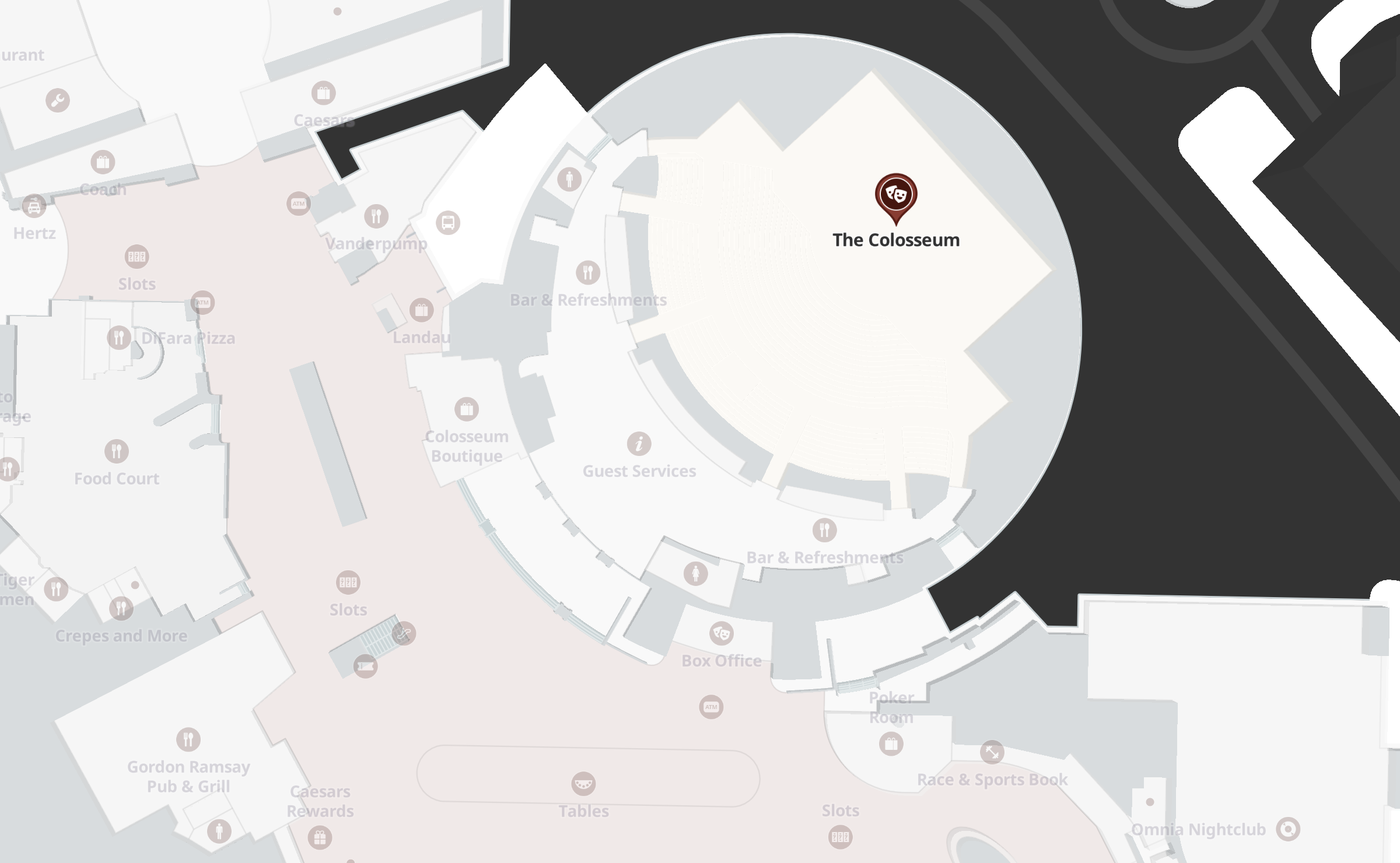 The Colosseum - Las Vegas Iconic Theatre | Caesars Palace