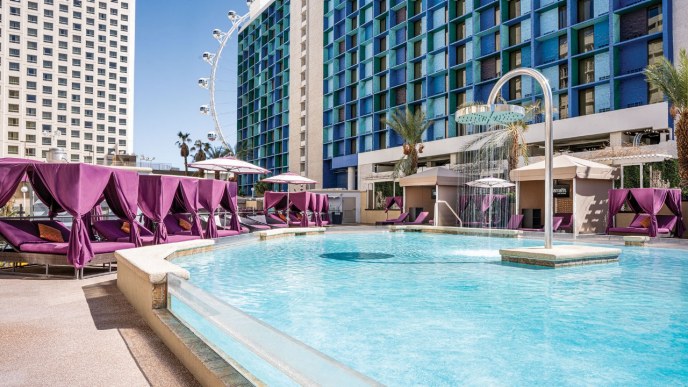 Caesars Palace Pool, Cabanas & Daybeds, Hours & Info