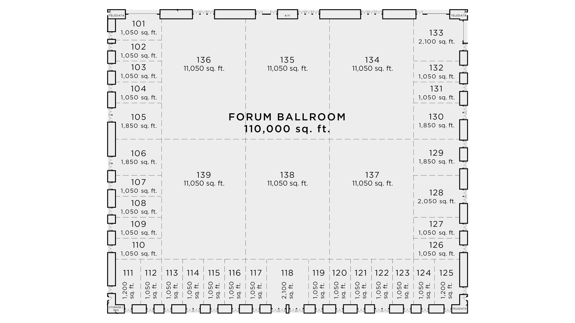 caesars forum map pdf