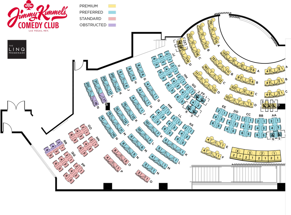 Brooklyn Bowl Seating Chart