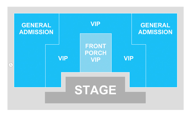 X Burlesque Seating Chart