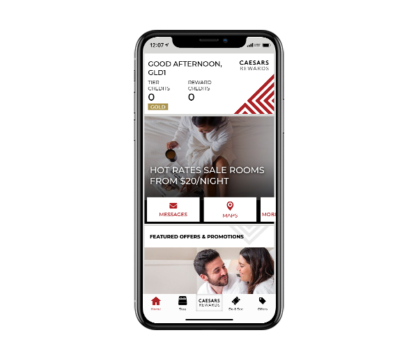 Caesars Rewards - Mobile App