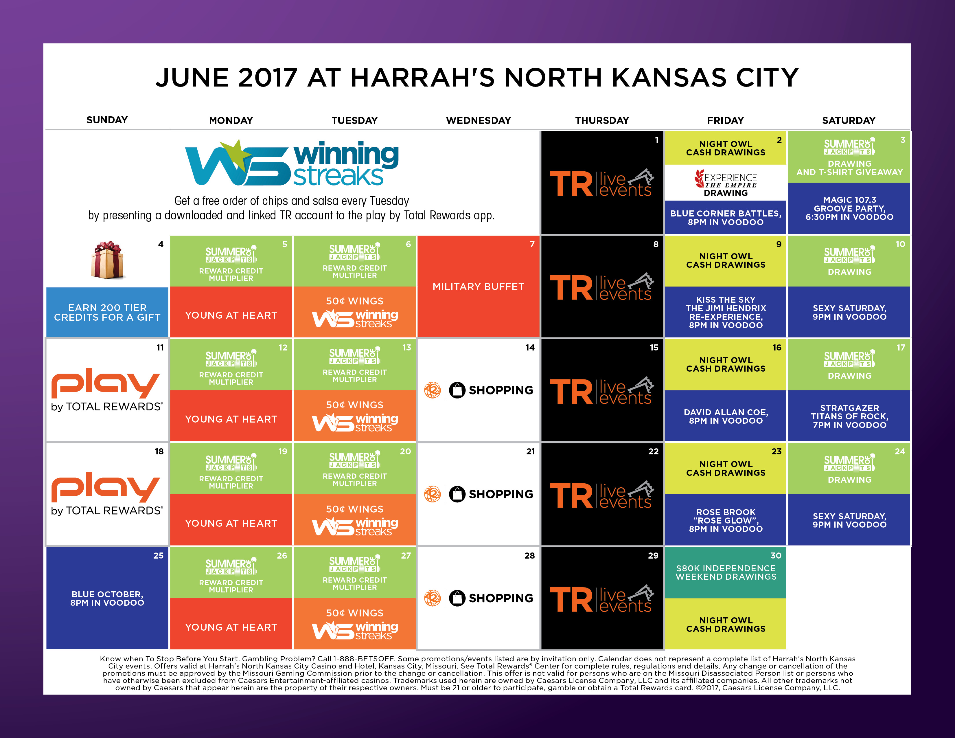 Harrahs kansas city poker tournament schedule