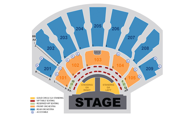 Axis Seating Chart