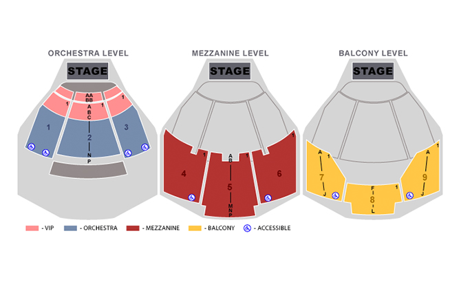 Illusions Theater Seating Chart