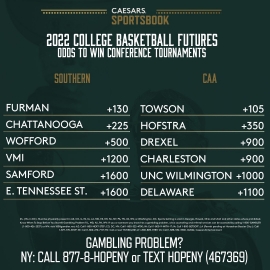 Conference tournament odds