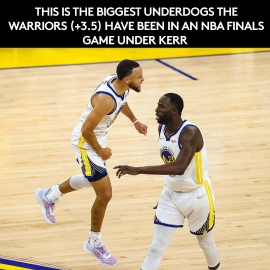 Warriors NBA Finals underdog