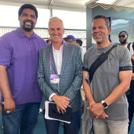 Jonathan Ogden and Andre Reed