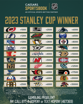 Stanley Cup odds