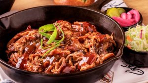 Motley Que Pulled Pork at Guy Fieri's Flavortown at Horseshoe Las Vegas