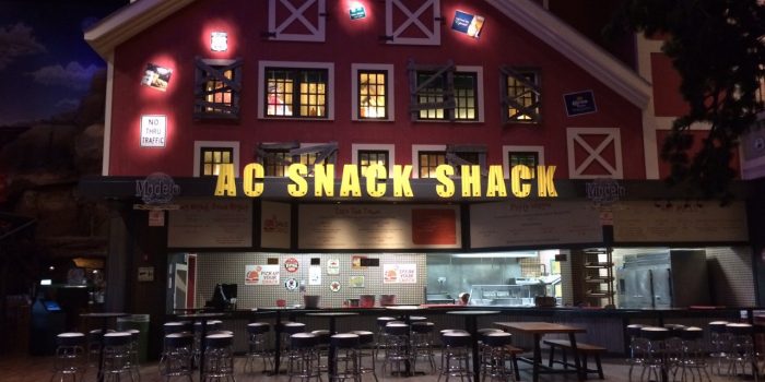 AC Snack Shack's Dining Area Located In Bally's Atlantic City