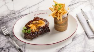 Steak and Frites at Brasserie B at Caesars Palace Las Vegas