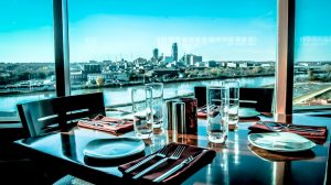 Restaurants At Harrah S Council Bluffs View Of 360 Steakhouse