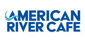 American River Cafe Harrah's Lake Tahoe Blue Logo