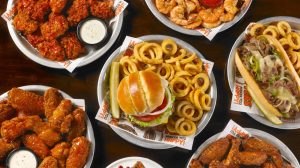 Hooters Entrees at Tropicana Atlantic City