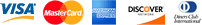 We Accept Credit Card Types Such As Visa, Mastercard, American Express, Diner's Club, and Discover
